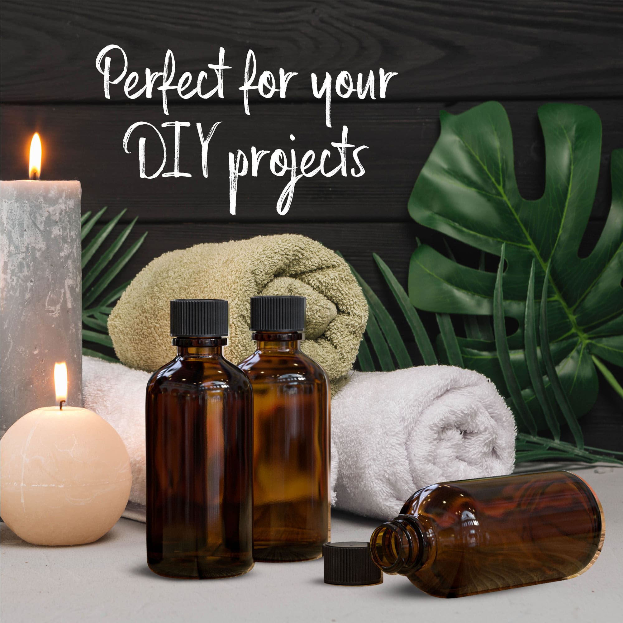 120mL Empty Plastic Bottles (No Caps) - Ideal for DIY Crafts, Travel Toiletries & Essential Oil Storage