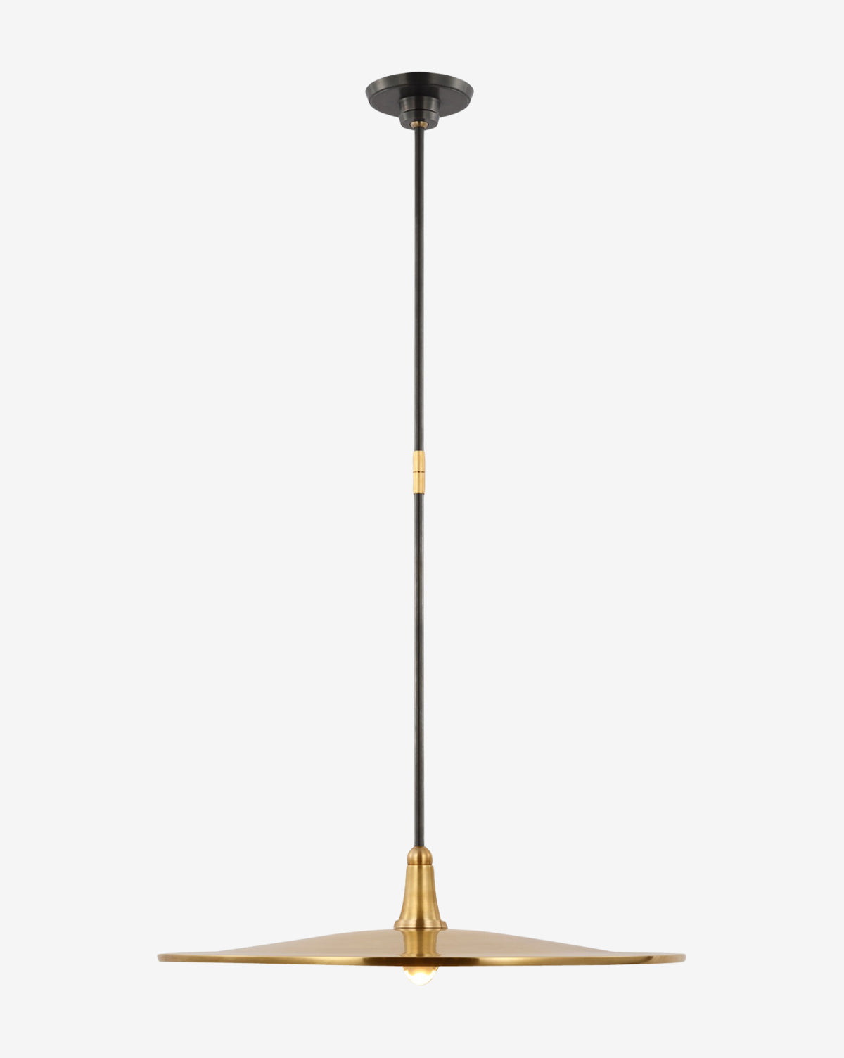 Truesdell 24 Pendant Light Fixture - Modern Glass Chandelier for Dining Room, Kitchen Island & Bedroom Lighting