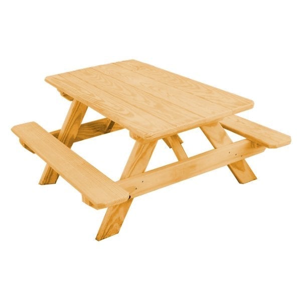 Pressure Treated Pine Kids Picnic Table - Durable Outdoor Children's Furniture for Backyard, Patio & Playground - Perfect for Playdates, Birthday Parties & Family Gatherings