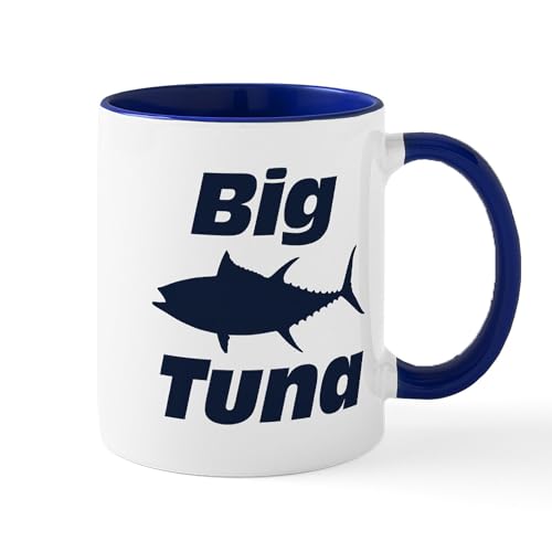 White/Navy Inside - Big Tuna Mug