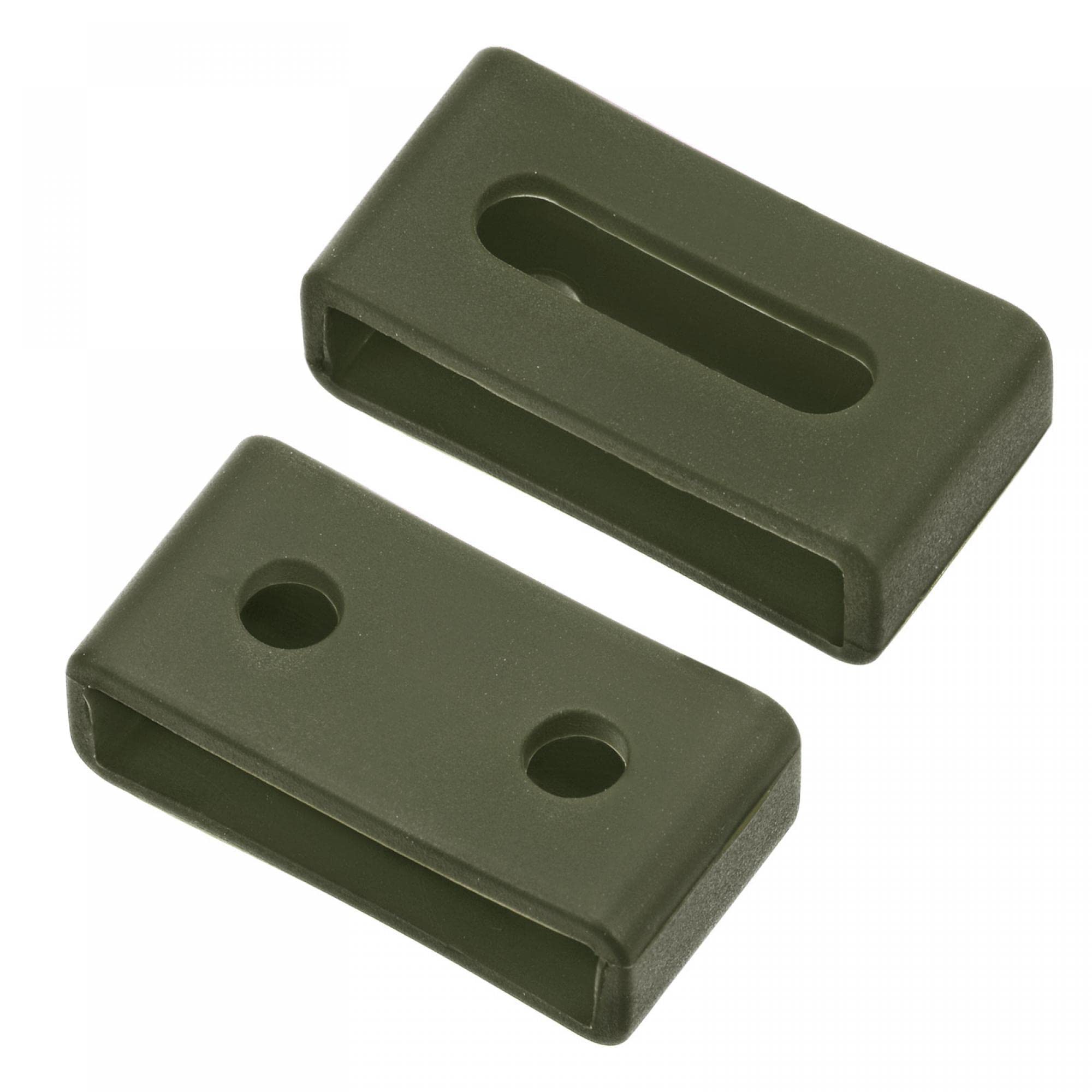 uxcell 24mm Dark Green Silicone Watch Band Strap Loops - Rubber Replacement Fastener Rings Holder Keeper for Men Women, Perfect for Sports Fitness Outdoor Activities