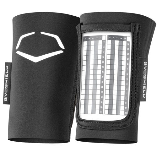 EVOShield PlayCall Molded Wrist Guard - Black | Baseball & Softball Protective Gear for Pitchers & Catchers | Perfect for Training, Games & Injury Prevention