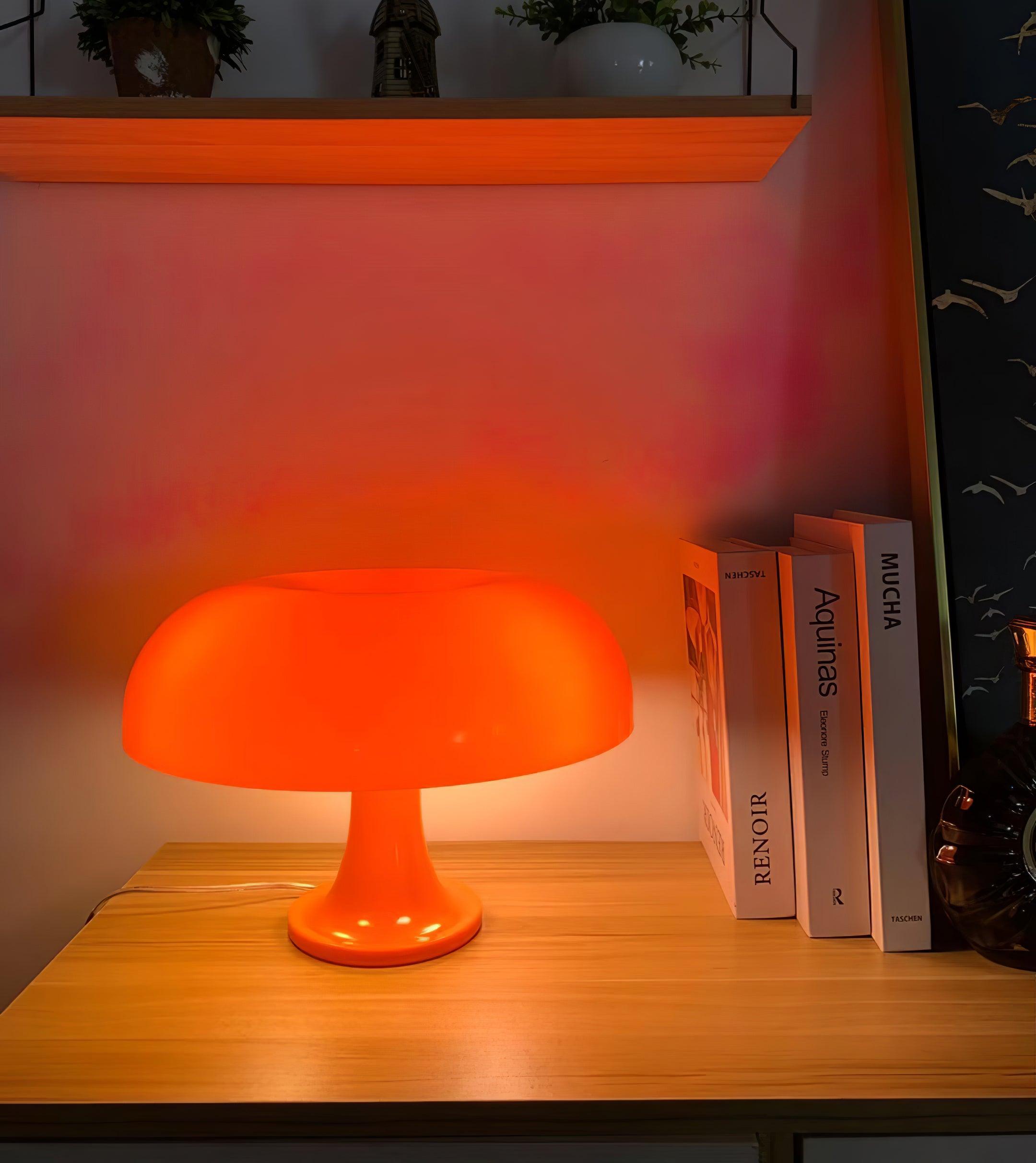 Whimsical Mushroom Table Lamp - Cute Nightstand Light for Kids Room, Nursery, or Cozy Reading Nook - Perfect Bedside Decor & Soft Ambient Lighting