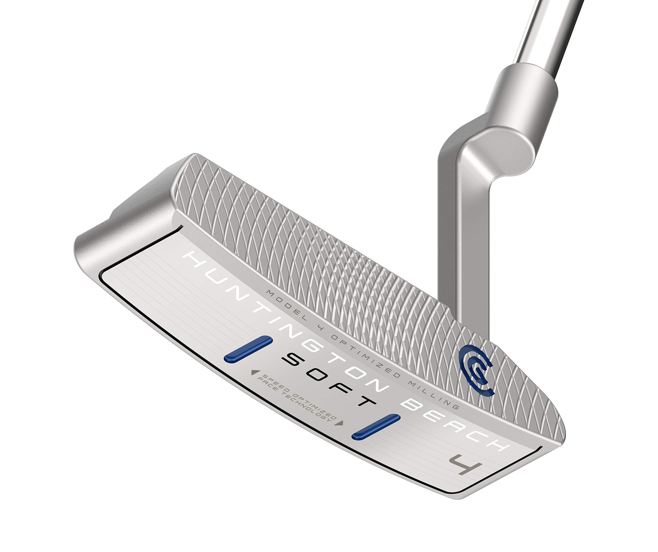 Cleveland Huntington Beach Soft 4 Men's Right Hand Putter - Premium Golf Putter for Precision Putting on Greens & Practice