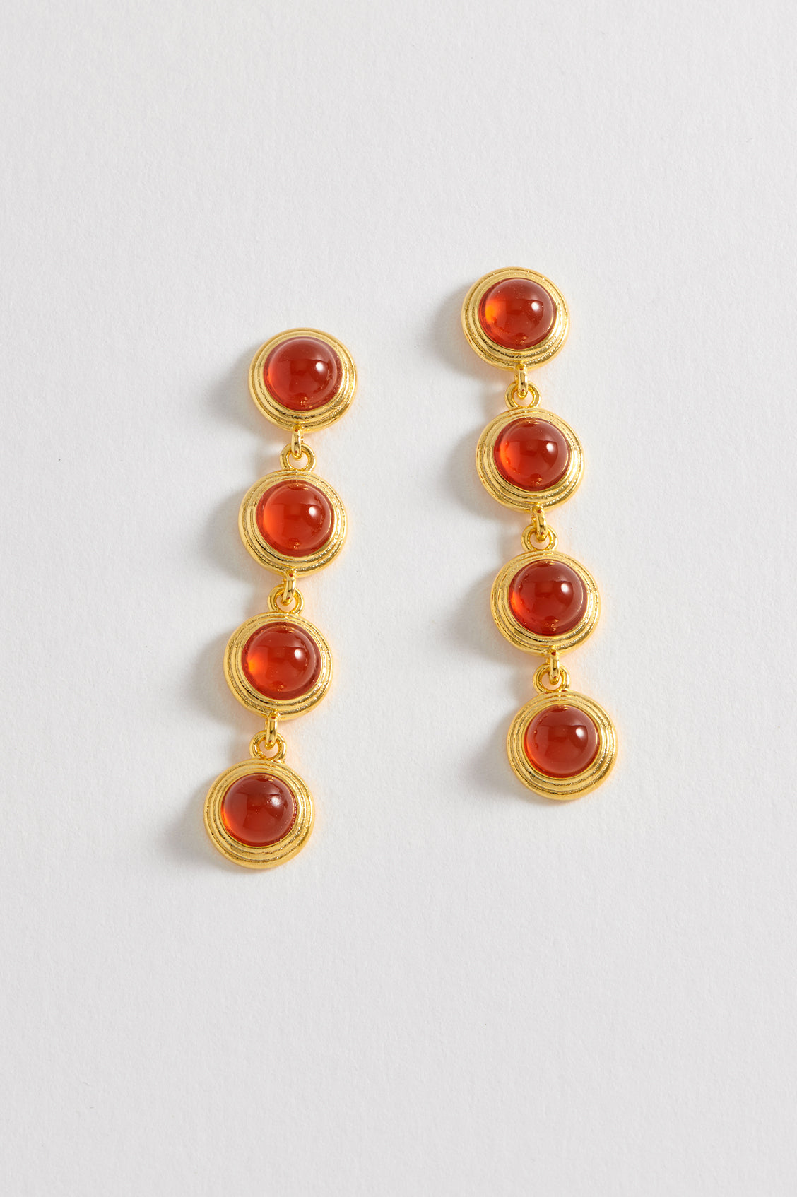 Exquisite Gemstone Drop Earrings for Women - Elegant Dangle Earrings with Natural Stones - Perfect for Weddings, Parties & Special Occasions