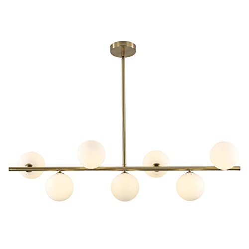 7 Lights-White+Gold