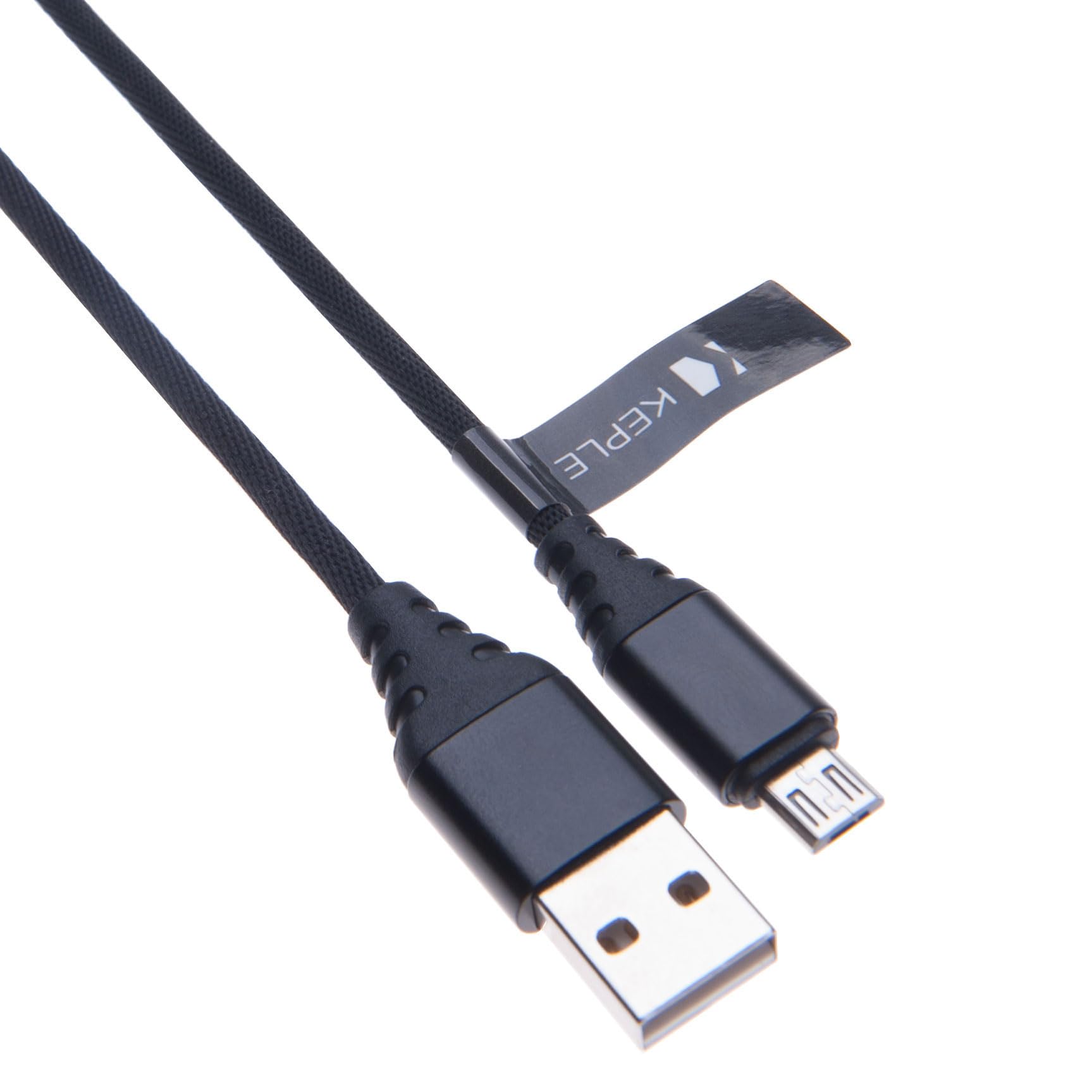 Lenovo Micro USB Cable 0.5m - Fast Charging & Durable Nylon Braided Cord - Compatible with Yoga Tab 8/10/Pro & More - Perfect for Home, Office & Travel Charging