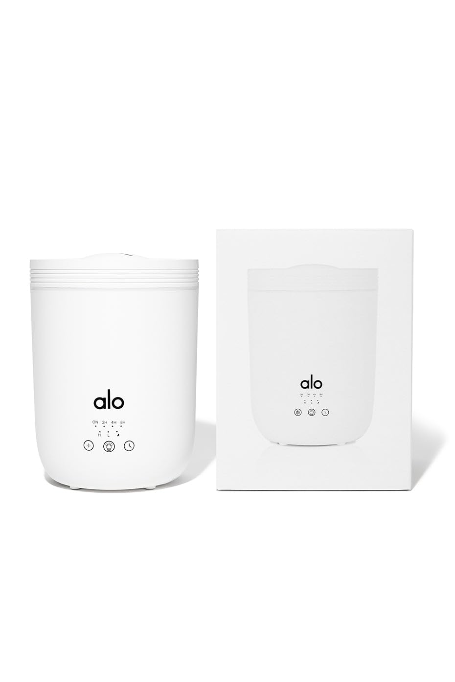 Alo Aroma Essential Oil Diffuser & Humidifier for Large Rooms up to 700 sq ft - White - 22 Hours Runtime - Perfect for Home, Office, Yoga Studio & Spa Relaxation