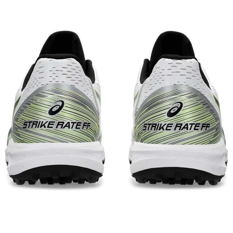 ASICS Strike Rate FF Cricket Shoes for Men - Lightweight & Durable Spiked Sports Footwear for Professional Cricket Matches & Training