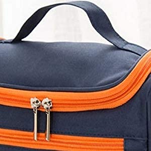Keyaan Fashion Extra Large Multifunctional Travel Bag - Waterproof Makeup Organizer & Cosmetic Case with Hook, Perfect for Women's Travel, Home Grooming Kit Storage & Daily Essentials Organization (Ideal for Airplane, Gym, Beach & Weekend Getaways)