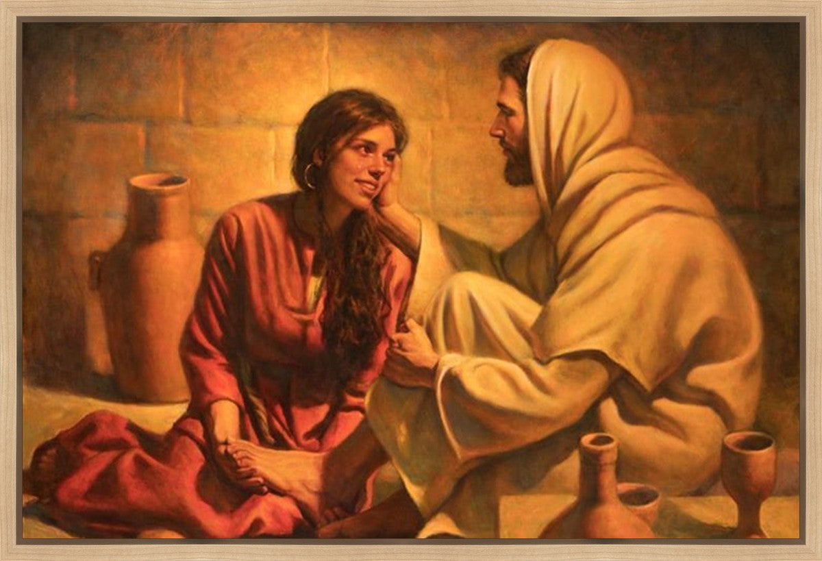 Forgiven Gallery Wrap Canvas Art - Premium Handmade Wall Decor for Home & Office - Perfect for Living Room, Bedroom, and Gift Giving
