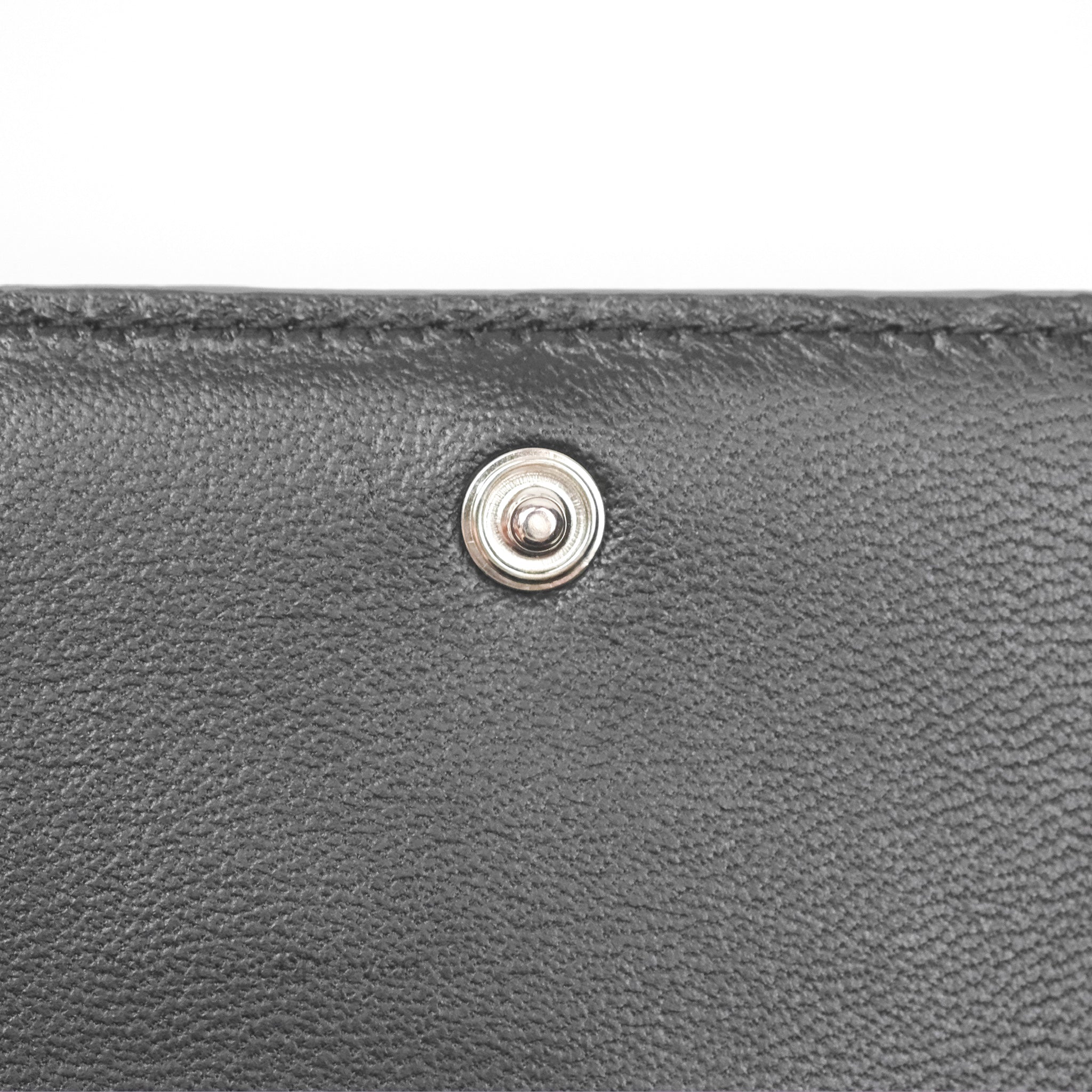 Balenciaga Mini Wallet in Grey | Premium Leather Card Holder for Women & Men | Perfect for Everyday Use, Travel & Gifting