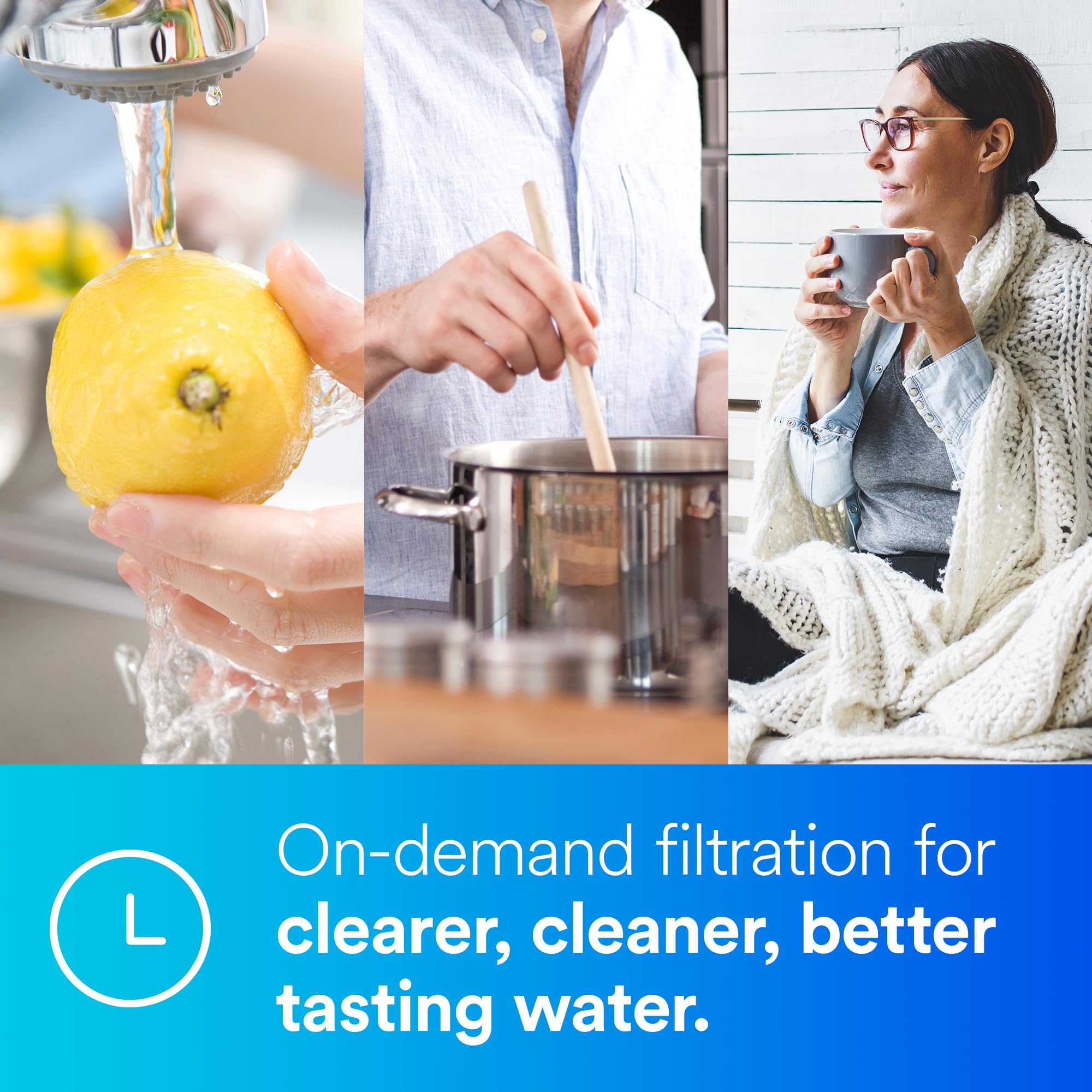 3M Aqua-Pure AP200 Under Sink Water Filtration System - High Flow Rate for Clean Drinking Water | Perfect for Kitchen, RV & Office Use