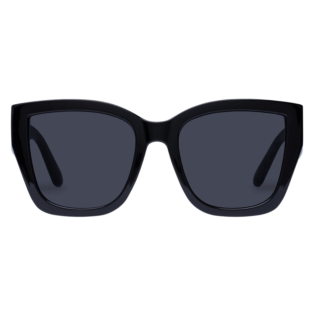 Aire Haedus Polarized Sunglasses for Men & Women - UV Protection, Lightweight & Stylish Black Frame - Perfect for Driving, Beach, and Outdoor Activities