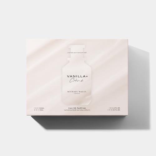Michael Malul Vanilla + Crème 4PC Gift Set