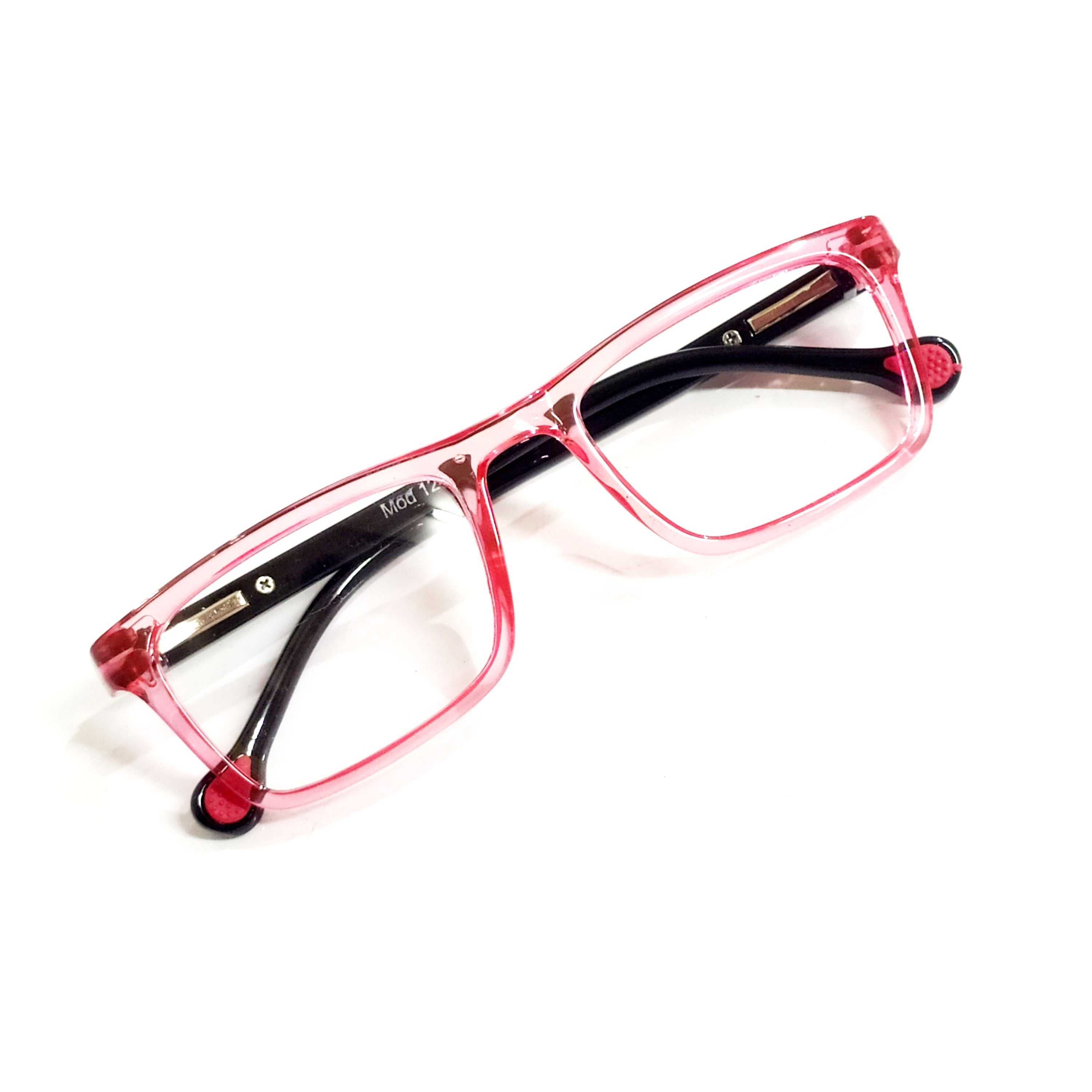Transparent Red Front Kids Eyeglass Frames for 4-6 Year Olds - Perfect for School, Reading & Daily Wear