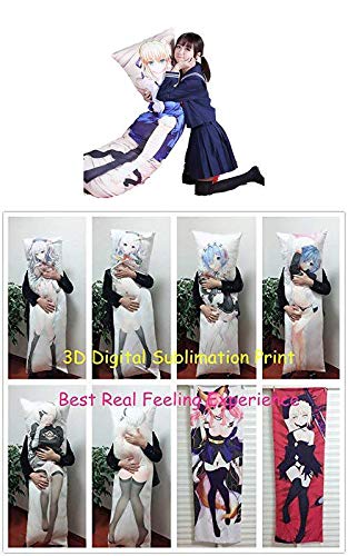 Premium Miku Anime Dakimakura Body Pillow - 160cm 2-Way Tricot Cover - Hatsune Miku Vocaloid Waifu Pillow for Anime Fans | Perfect for Cosplay, Bedroom Decor & Otaku Collection