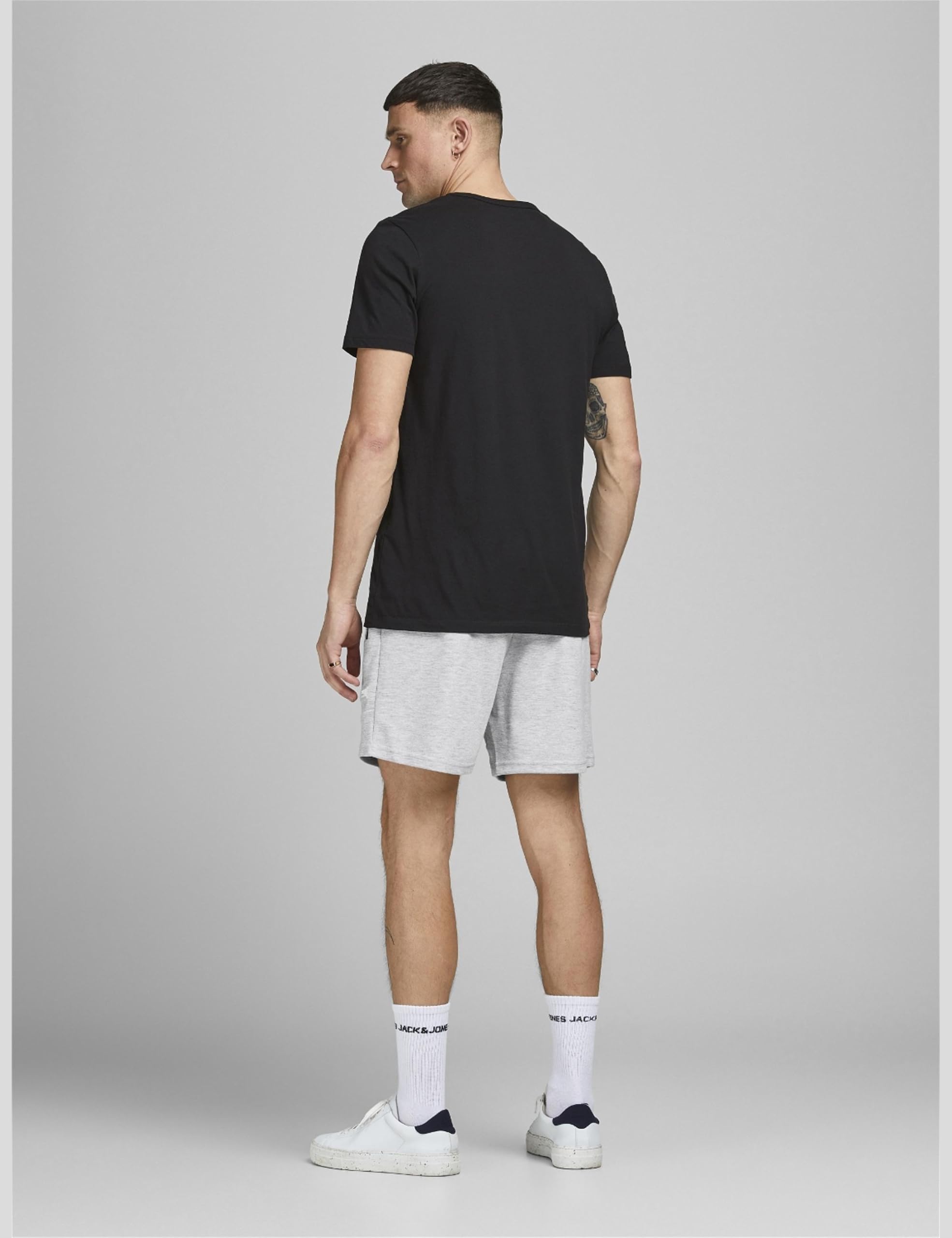 JACK & JONES JJIAIR Sweat Shorts for Men - Comfortable Casual Gym Shorts with Pockets | Perfect for Workout, Running, and Summer Outfits