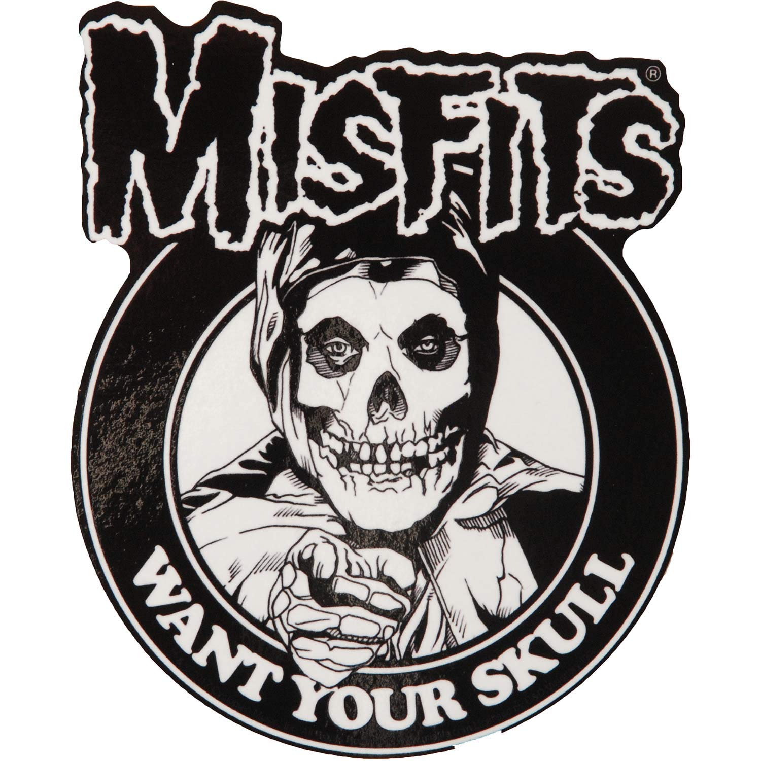 Misfits Sticker Pack - Unique Punk Rock Decals for Laptops, Skateboards & Water Bottles - DIY Punk Style Decor for Teens & Music Fans