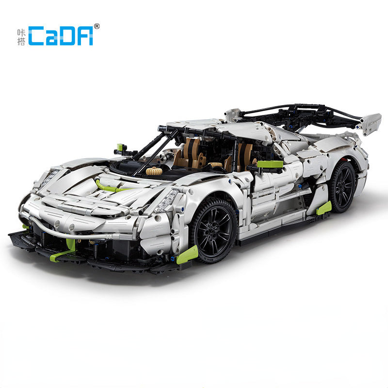 4346 PCS CADA C61048 Koenigsegg Jesko Fantasma Sports Car Building Blocks Set - Ultimate Collector's Model for Adults & Teens - Perfect for Display, Gift, and Racing Enthusiasts