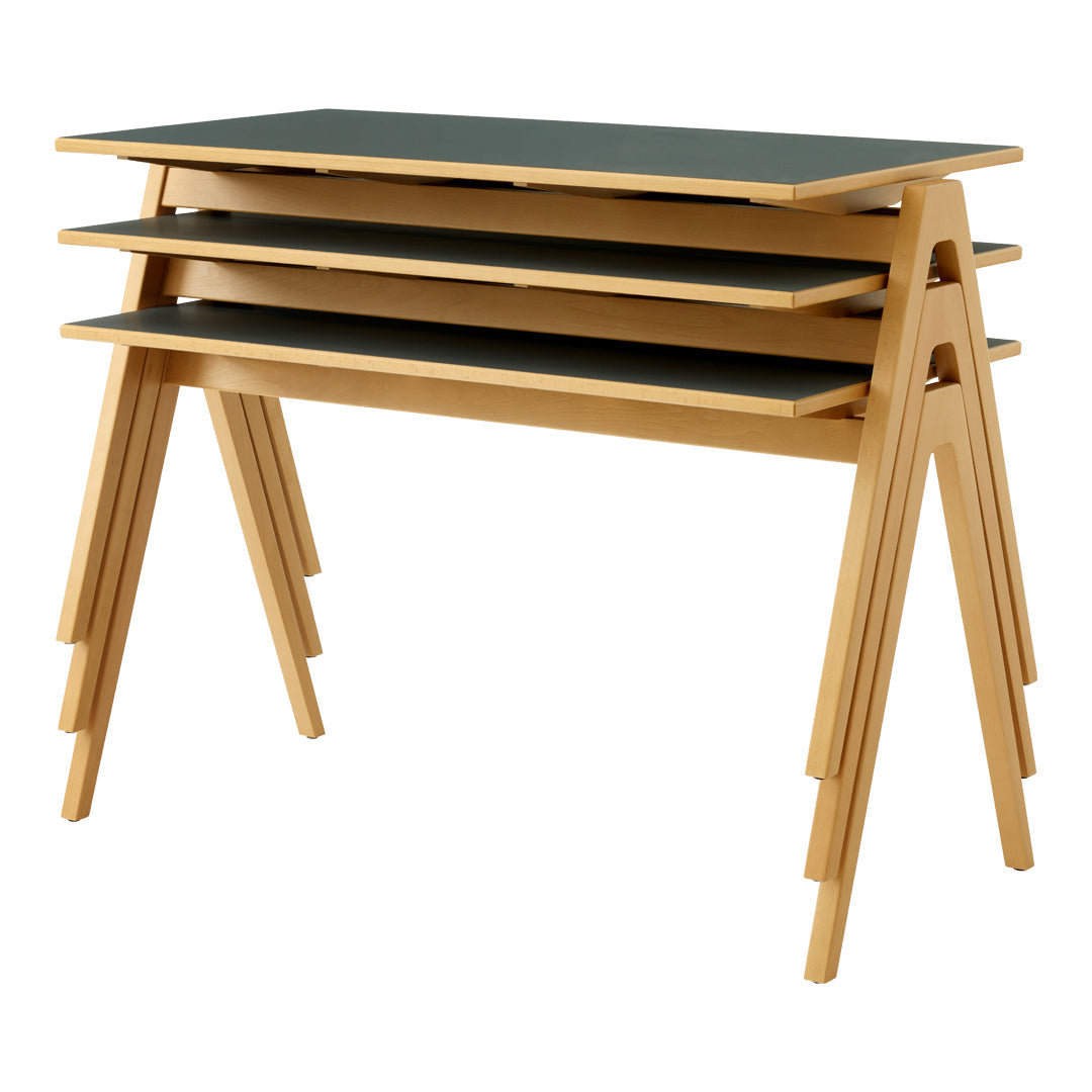 Daystak RD2 Modern Stackable Dining Table - Space Saving Design for Small Apartments, Kitchens & Outdoor Patios