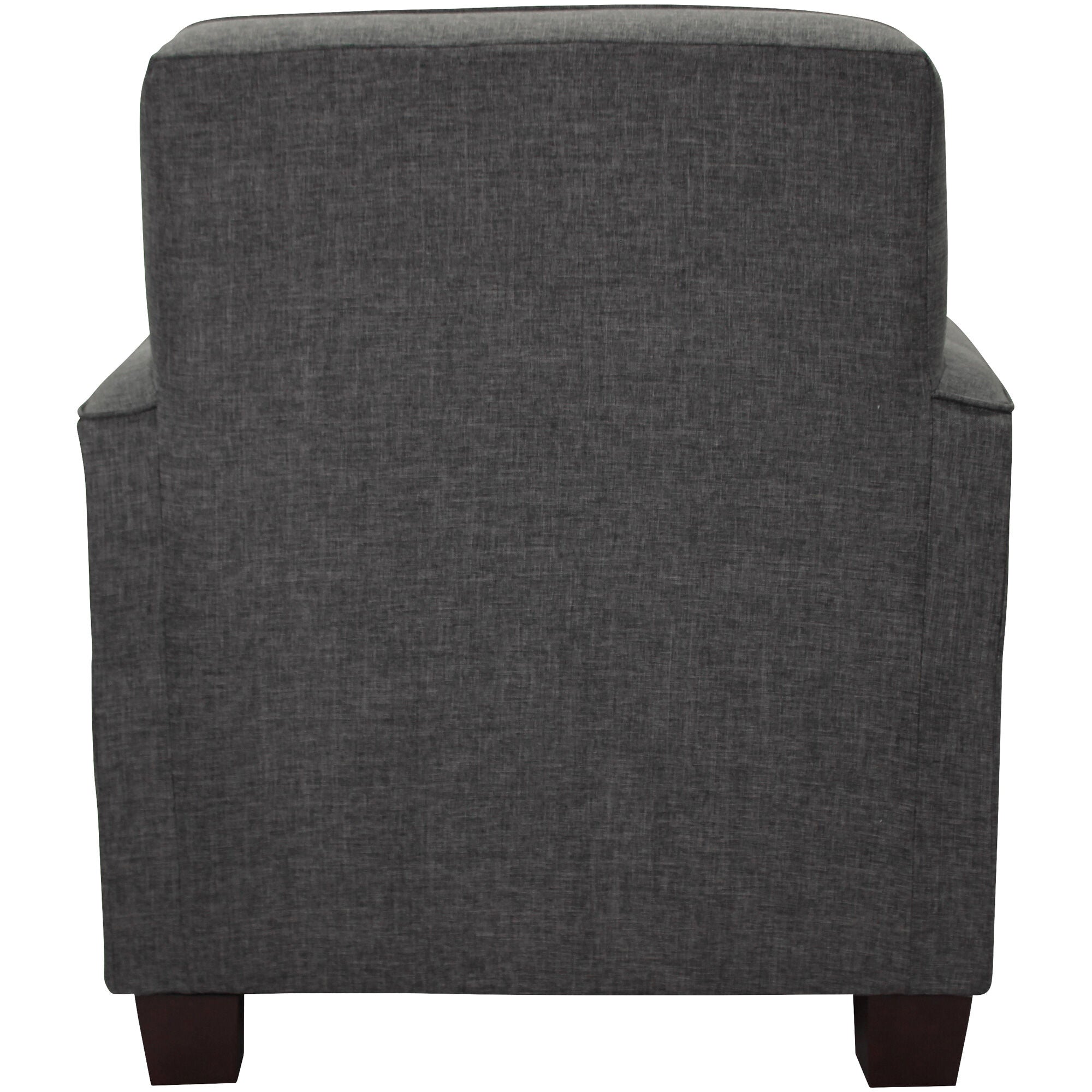 Johnston Accent Chair - Modern Upholstered Living Room Chair with Wooden Legs, Comfortable Lounge Seating for Home, Office & Reading Nook - Perfect for Small Spaces & Apartment Decor