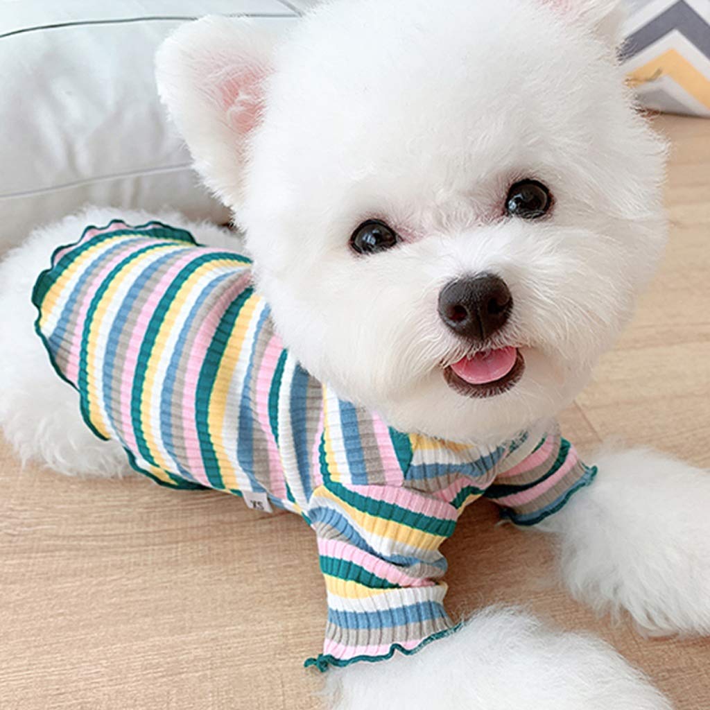 TWDYC Warm Winter Knit Sweater for Small Dogs & Cats - Soft Pet Clothing for Puppies & Kittens | Cozy Outfit for Cold Weather Walks & Indoor Comfort