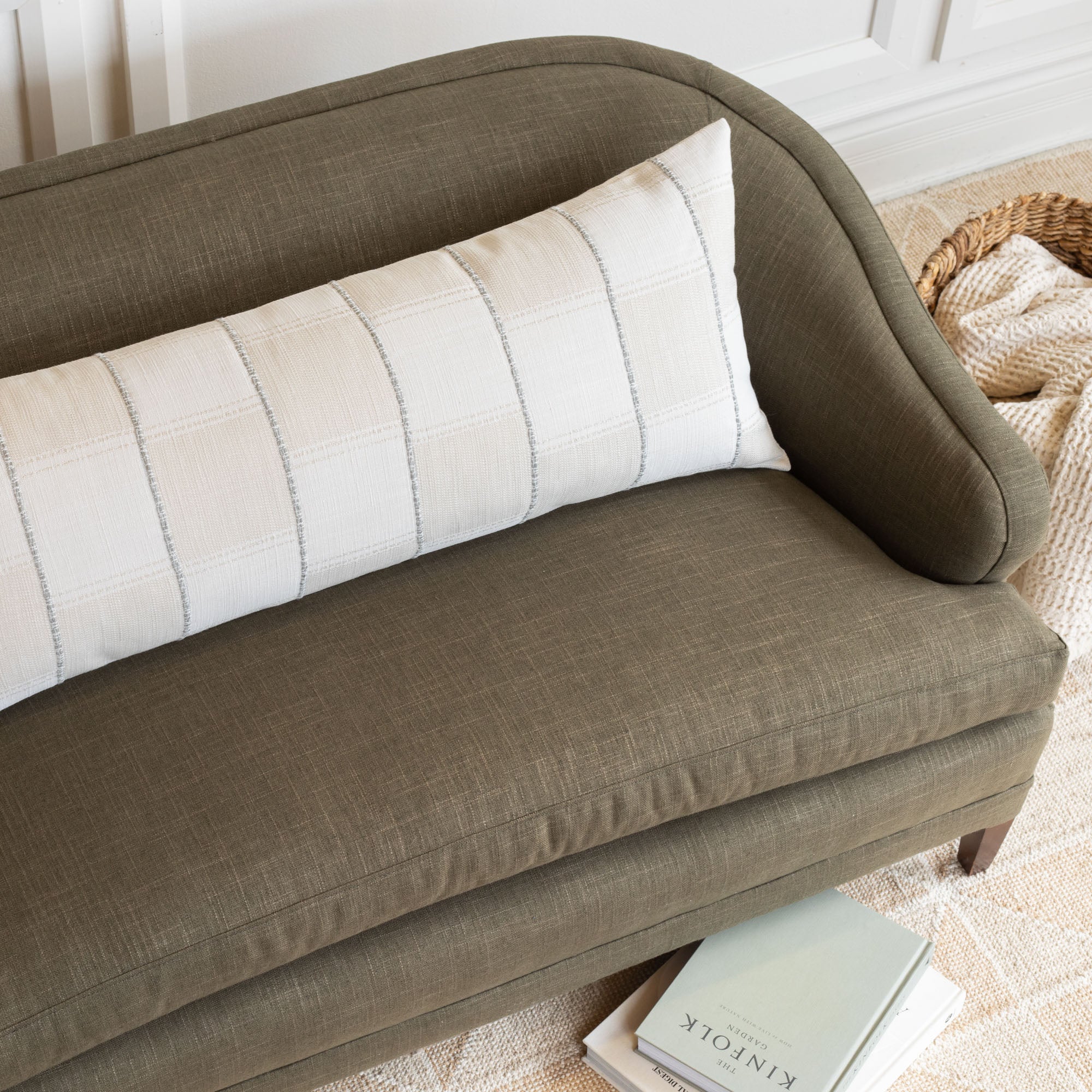 Sutton 16x42 Bolster Pillow - Ultra Soft Cloud-Like Support for Neck, Back & Legs - Perfect for Bed, Sofa, Yoga & Meditation - Luxury Home Decor Accent
