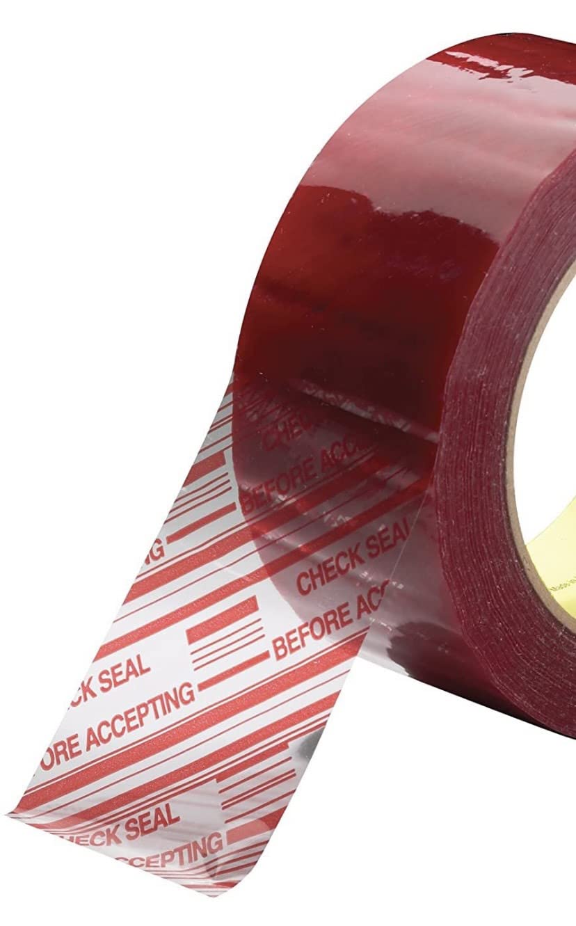 VPTAPE 3 Inch x 110 Yards Pre-Printed Packing Tape, 2.2 Mil Thick, 24 Pack - Heavy Duty Shipping Tape for Packaging, Moving, Home & Office Use - 