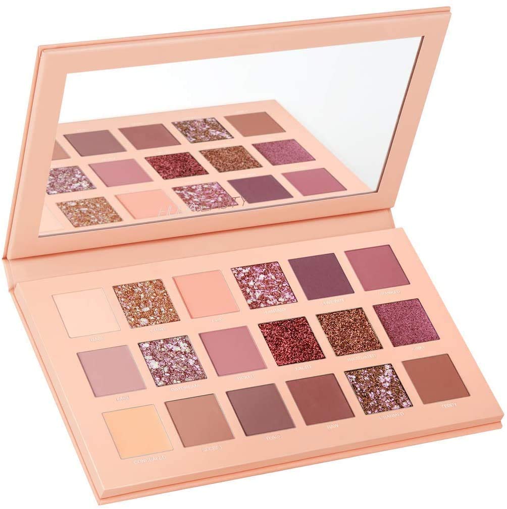 18 Color High Pigmented Eyeshadow Palette - Professional Matte & Shimmer Makeup Set for Day & Night Looks | Perfect for Parties, Weddings & Everyday Glam