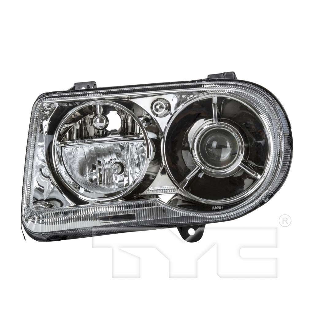 Chrysler 300 Headlight Assembly - Driver Side Compatible with 2005-2010 Models (5.7L) | CH2502167 & 57010863AA | Delay Function | Perfect for Night Driving & Foggy Conditions