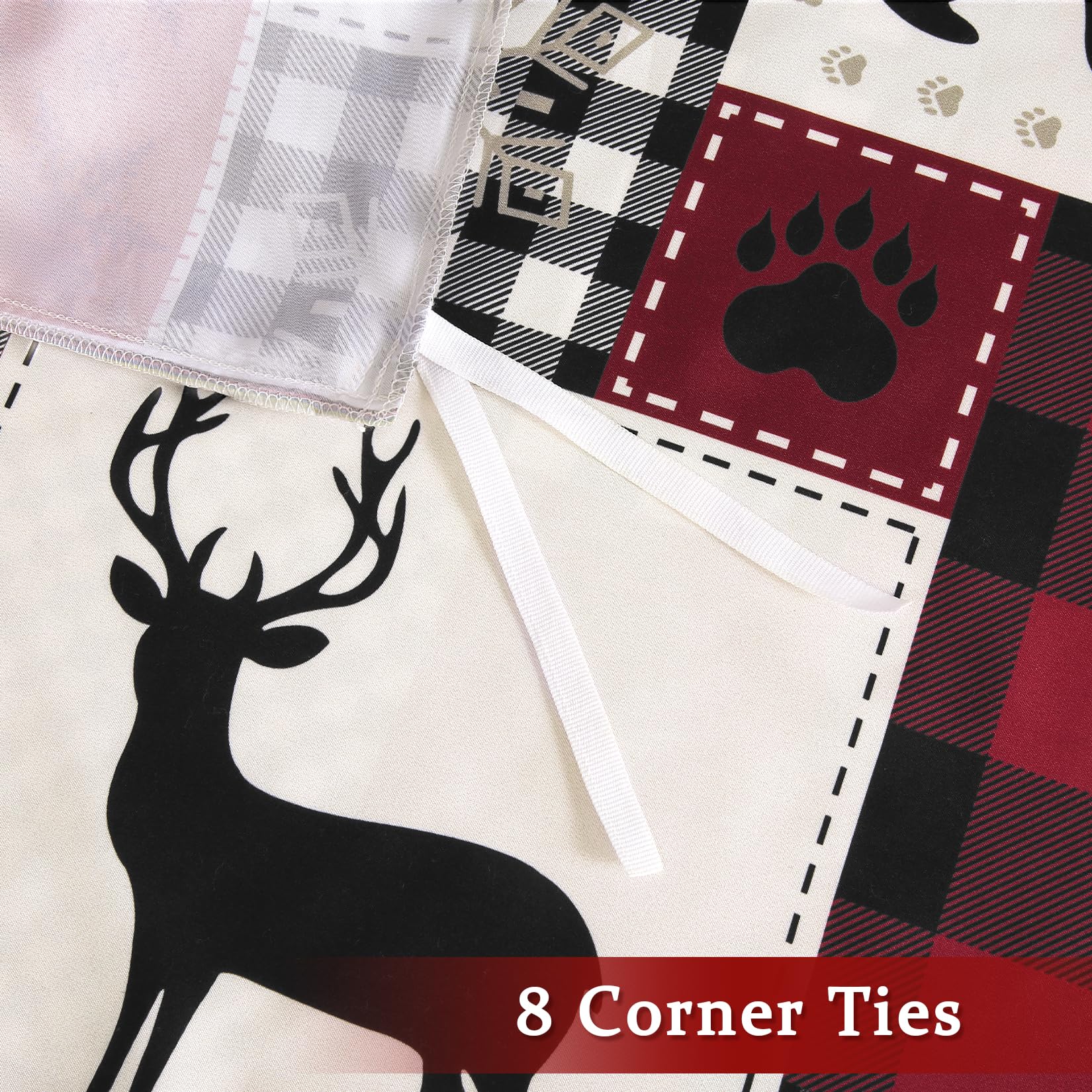 Christmas Duvet Cover King Size - Soft Brushed Microfiber Comforter Set with Reindeer Print, Holiday Themed Bedding for Festive Bedroom Decor - Perfect for Christmas, Winter Holidays & Cozy Seasonal Home Styling