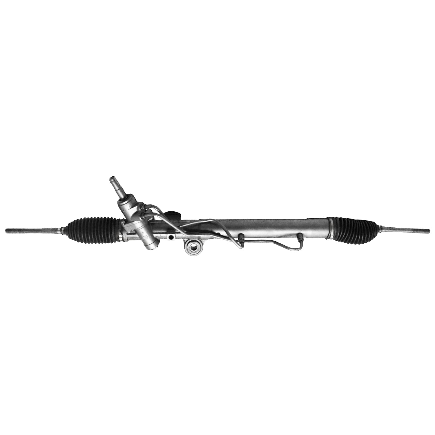 Detroit Axle - Complete Power Steering Rack & Pinion Assembly Replacement for 2006-2008 Hummer H3 with 14mm Tie Rods | Durable Steering System for Off-Road Adventures & Daily Commutes