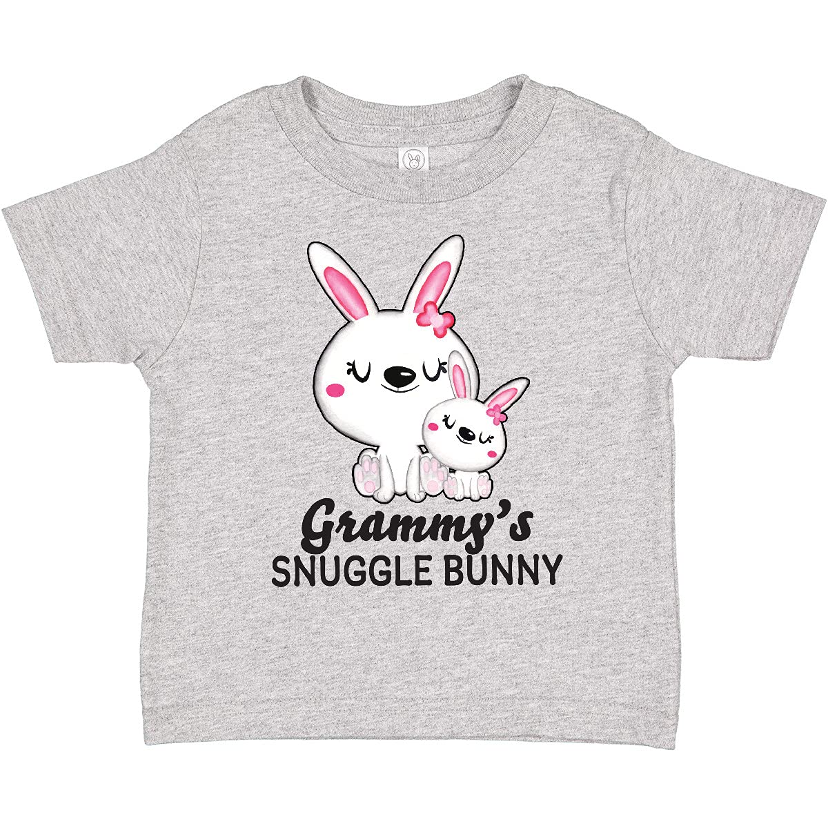 Inktastic Grammys Snuggle Bunny Easter Toddler T-Shirt - Cute Bunny Graphic Tee for Baby Boys & Girls - Soft Cotton Easter Outfit for Toddlers - Perfect for Easter Photos, Family Gatherings & Spring Celebrations