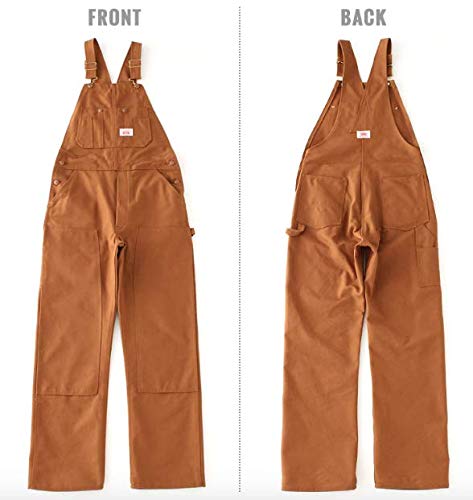 Round House Made in USA Painter Bib Overall - Durable Workwear for Painting, Construction & DIY Projects