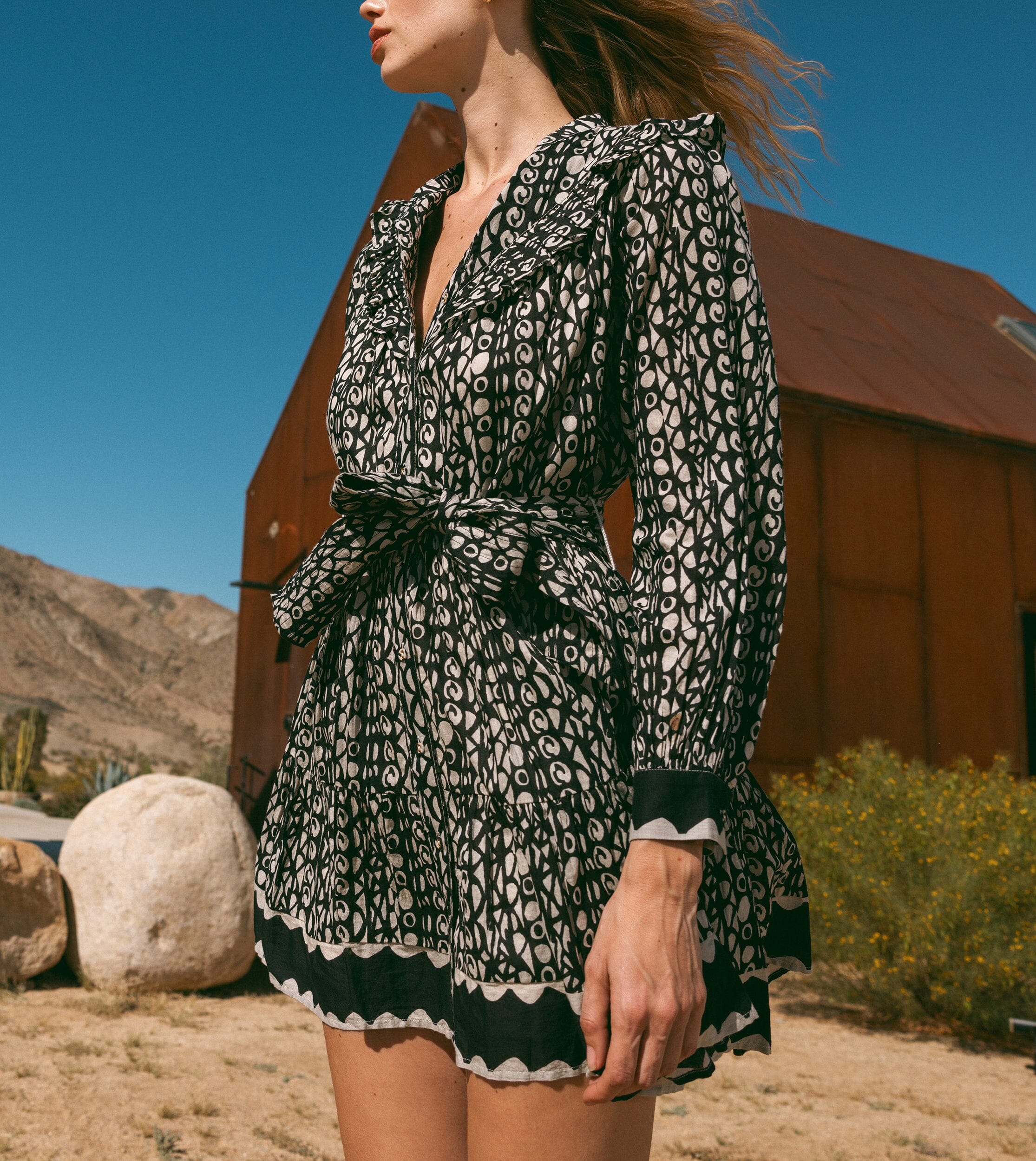 Antonia Mini Dress - Elegant Summer Floral Print Dress for Women | Perfect for Beach Vacations, Date Nights & Casual Outings