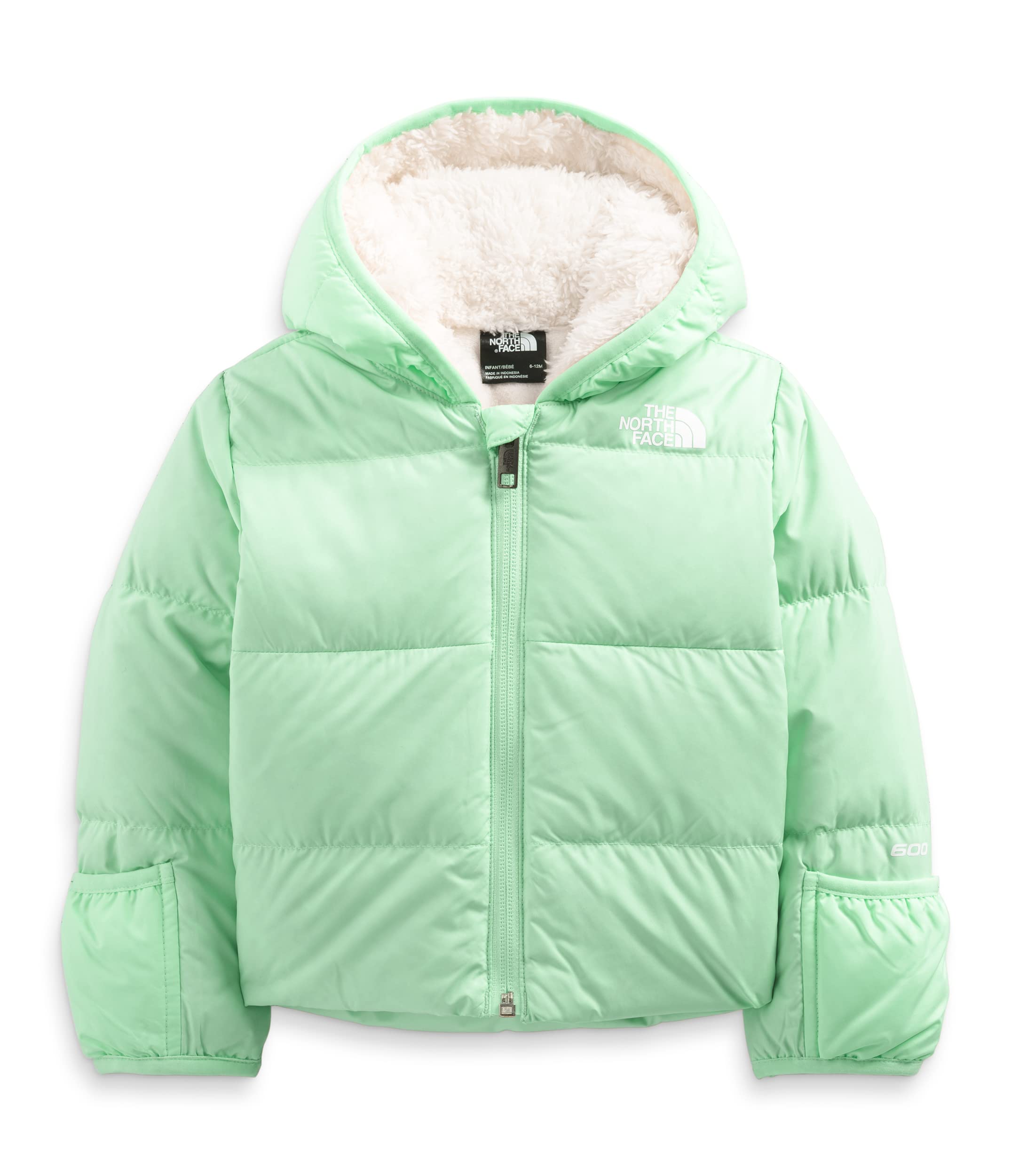 The North Face Baby North Down Hooded Jacket - Warm Winter Jacket for Infants & Toddlers - Water-Resistant & Lightweight - Perfect for Outdoor Adventures, Park Visits & Cold Weather Play