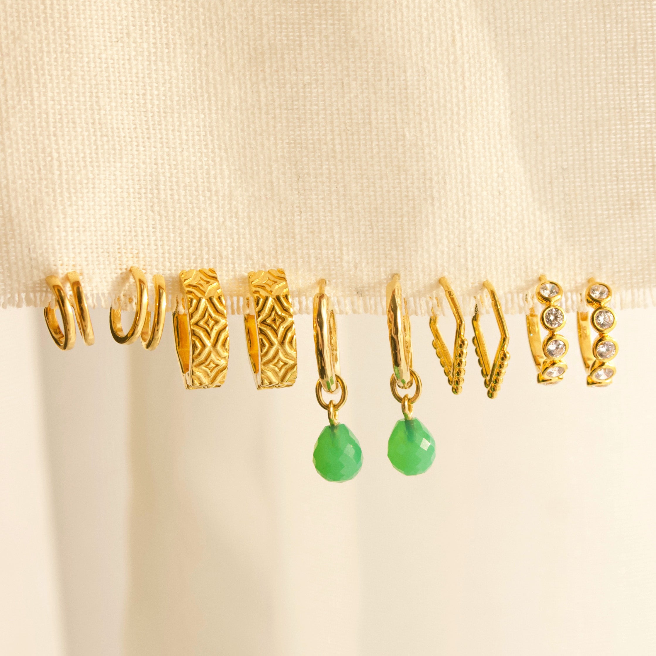 Double Hoop Earrings for Women - Trendy Gold & Silver Dangle Hoops - Perfect for Everyday Wear, Parties & Special Occasions