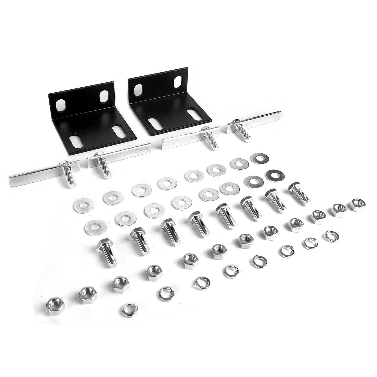 Black Bull Bar & Smoked Lens Fog Lights for Chevy C/K-Series GMT400 - 3