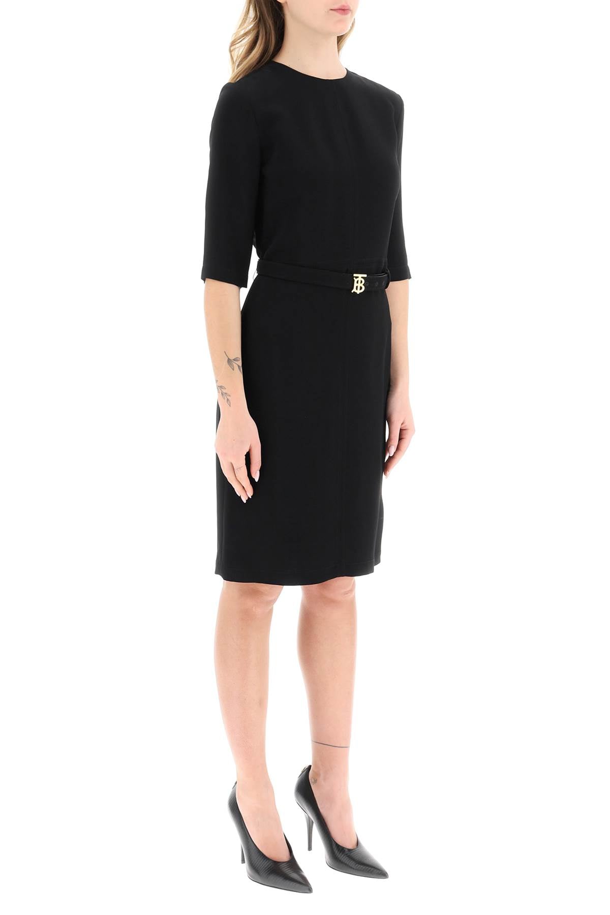 Burberry Women's Matching Belt Dress - Elegant & Stylish Outfit for Work, Party & Special Occasions