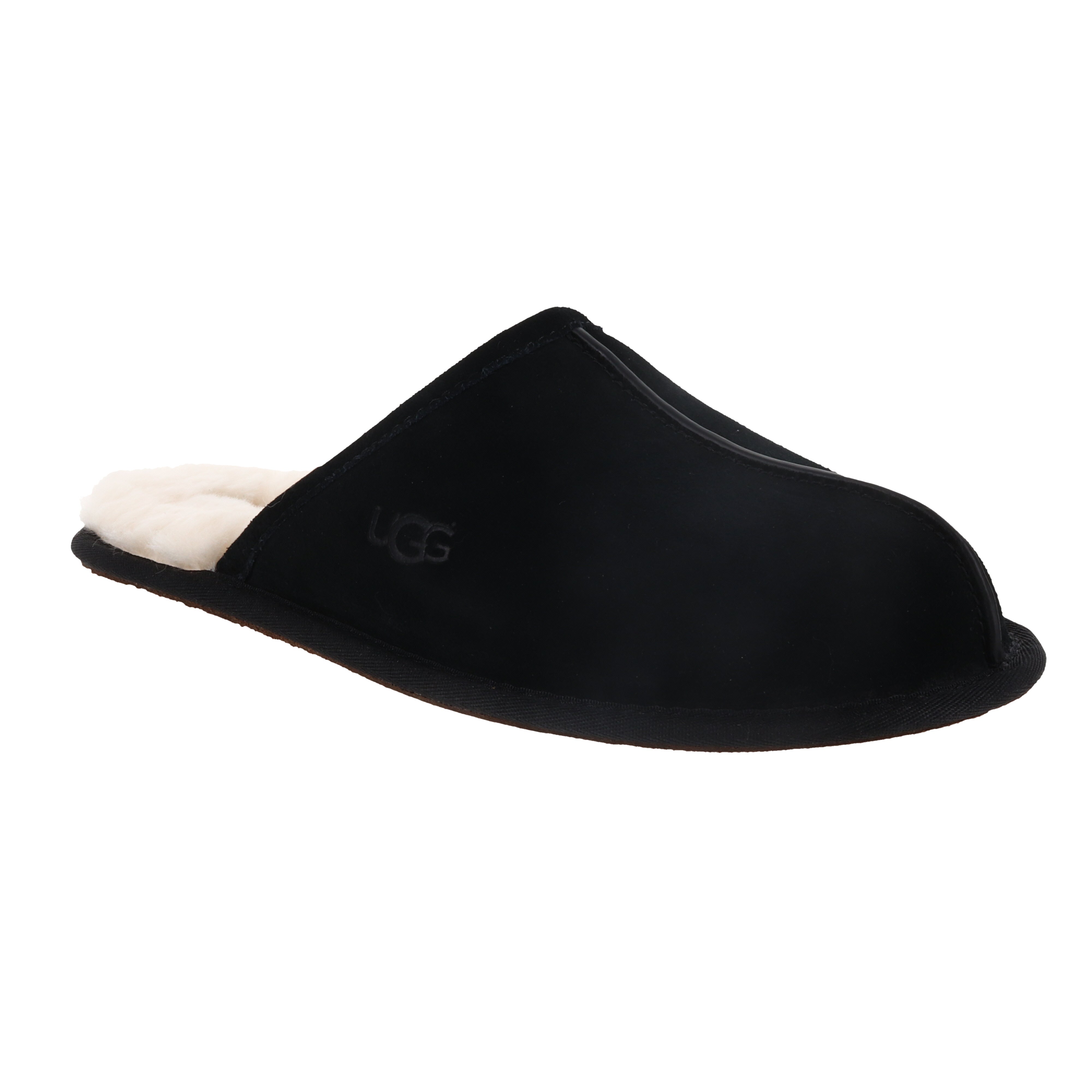 Men's UGG Scuff Slippers - Black | Cozy Indoor/Outdoor House Shoes for Winter & Lounge Wear