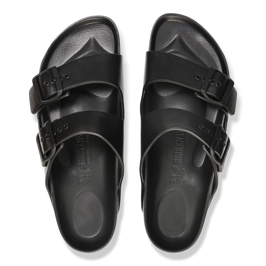 Birkenstock Arizona EVA Sandals in Black - Comfortable & Lightweight for Beach, Pool, and Summer Outings