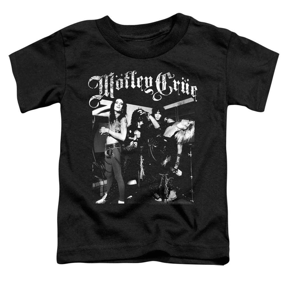 Motley Crue Band Photo Unisex Toddler T-Shirt for Boys & Girls | Rock Music Fan Apparel for Kids | Perfect for Concerts, Birthdays & Rock-Themed Parties