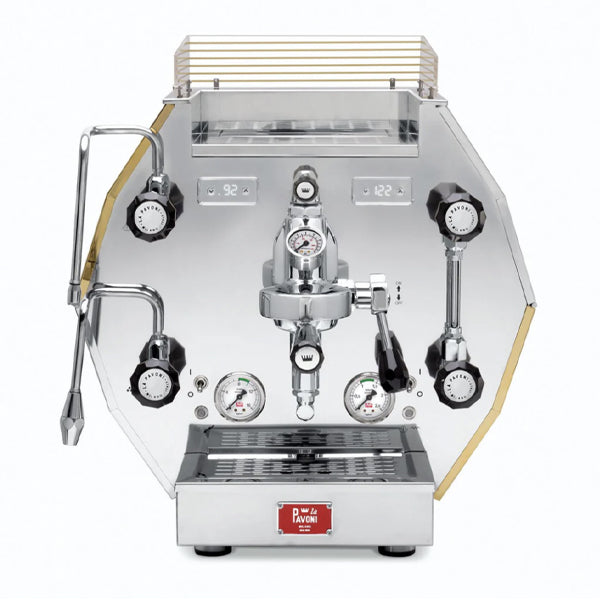La Pavoni Diamantina Espresso Machine - Professional Italian Coffee Maker for Home & Cafe Use | Perfect for Espresso, Cappuccino & Latte Lovers