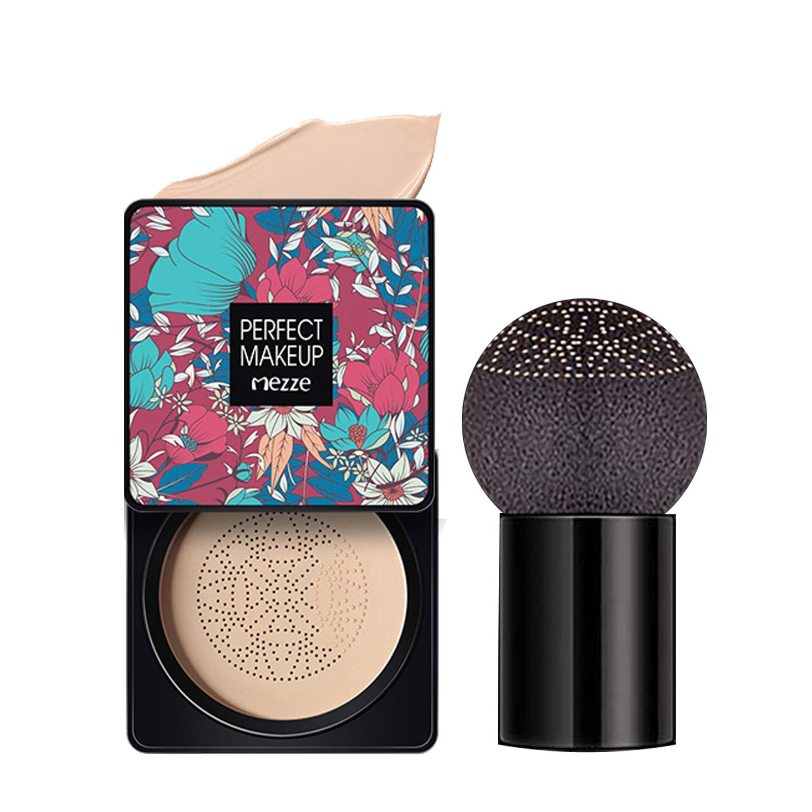 Lightweight Concealer Makeup Cushion - BB Cream Foundation with Full Coverage for Dark Circles & Blemishes | Perfect for Daily Use & Special Occasions