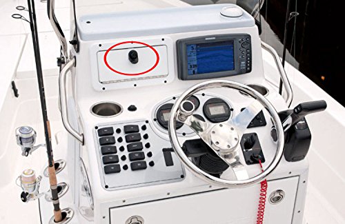 Heavy Duty Push Button Latch with Lock - Secure Marine Boat Tool Box, Glove Box, Radio & Electronic Enclosures | Waterproof Cabinet Lock for Boats, RVs, Trailers & Outdoor Equipment