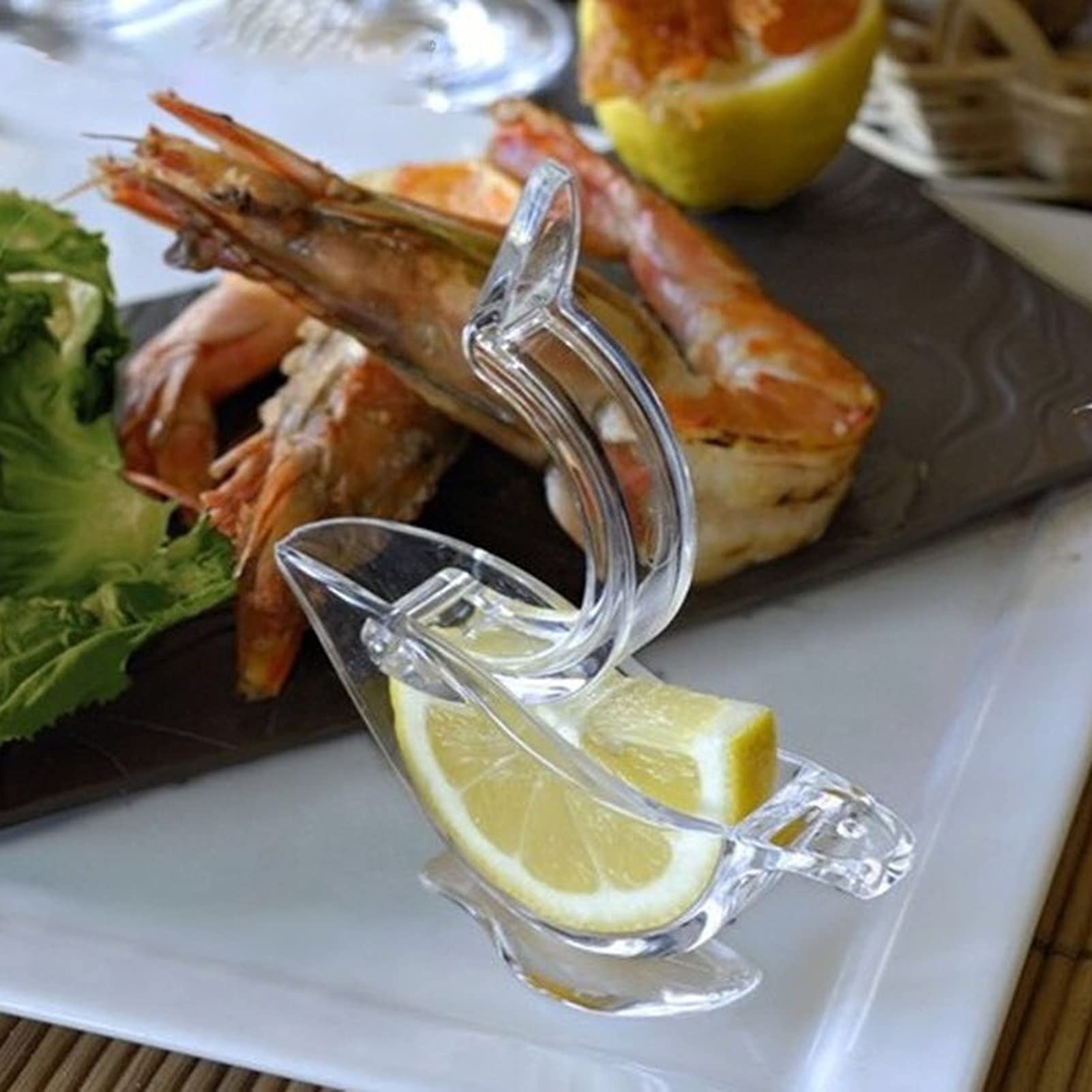 Manual Fruit Juicer - Acrylic Transparent Hand Press Juicer for Lemon, Orange & Citrus Fruits | Kitchen Essential for Fresh Juice, Cocktails & Healthy Drinks