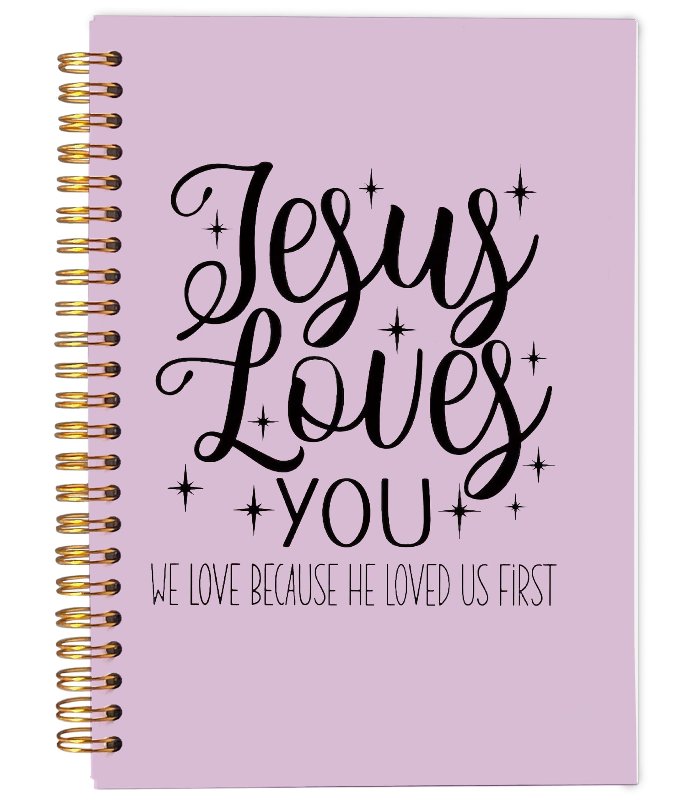 Jesus Loves You Notebook - Christian Gifts for Women, Bible Journaling 5.5x8.3 - Perfect for Prayer & Study