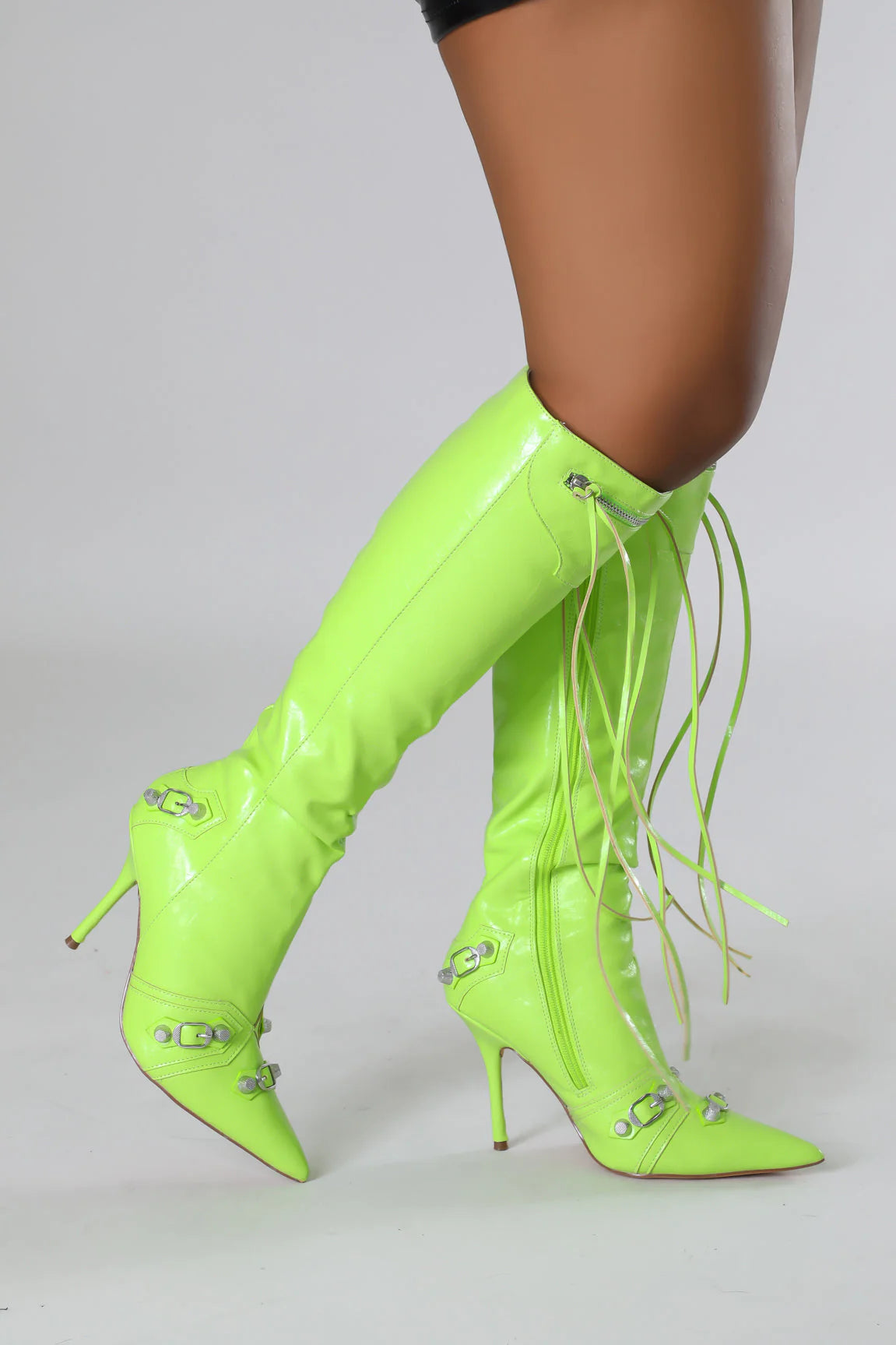 Bella Boots Lime Green Women's Ankle Boots - Waterproof & Comfortable for Fall/Winter Fashion, Outdoor Hiking, and Casual Wear