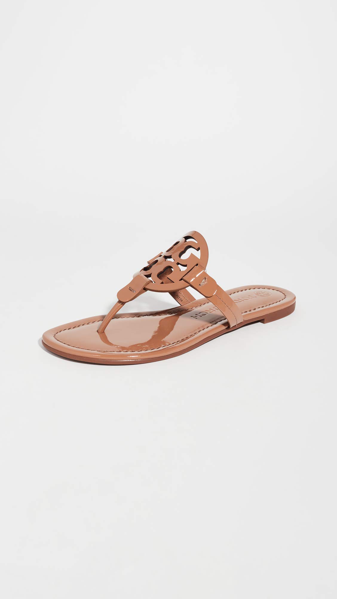 Tory Burch Women's Miller Thong Sandals | Comfortable Leather Flip Flops for Women | Perfect for Beach, Pool, and Summer Vacation Outfits